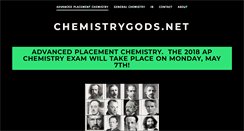 Desktop Screenshot of chemistrygods.net