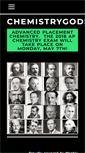 Mobile Screenshot of chemistrygods.net